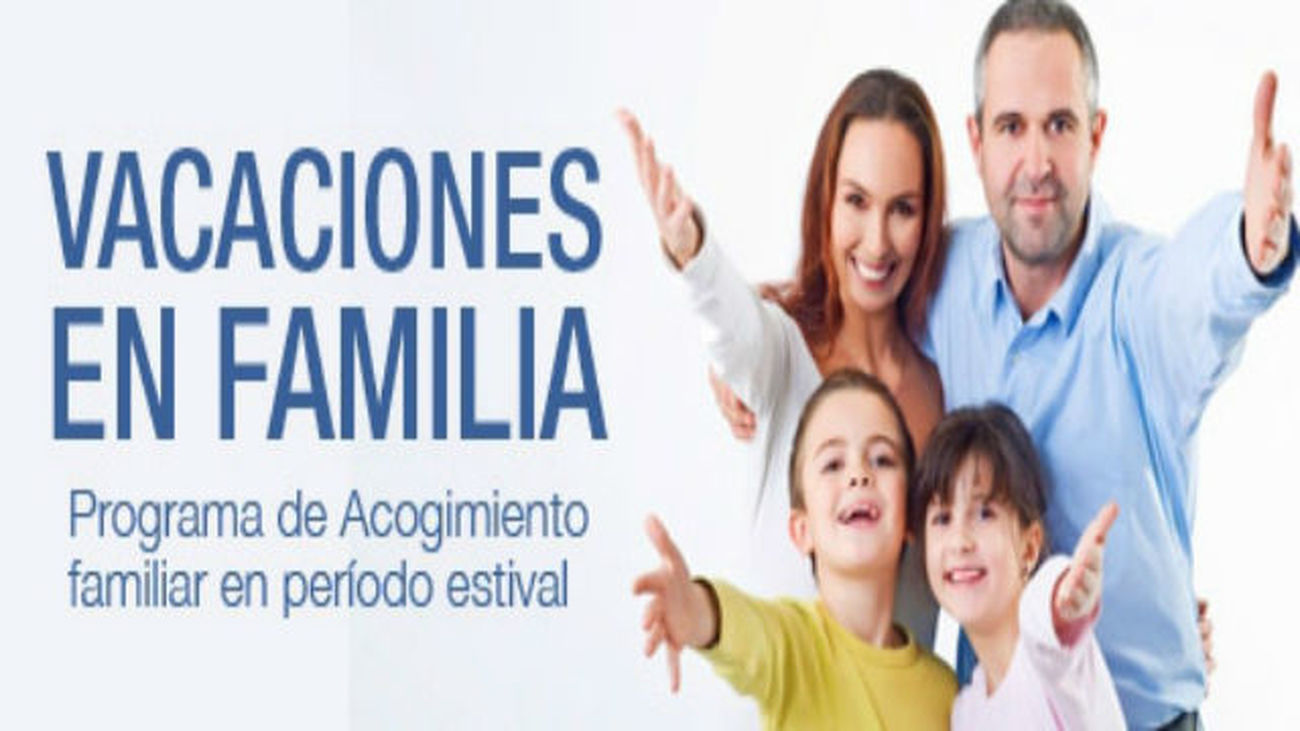 Madrileños acogen a 83 menores con el programa 'Vacaciones en familia'