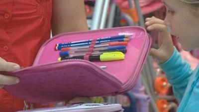 Los madrileños gastan 300 euros de media en la 'vuelta al cole'