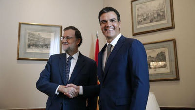 Sánchez traslada su "no" a Rajoy en una reunión de apenas media hora