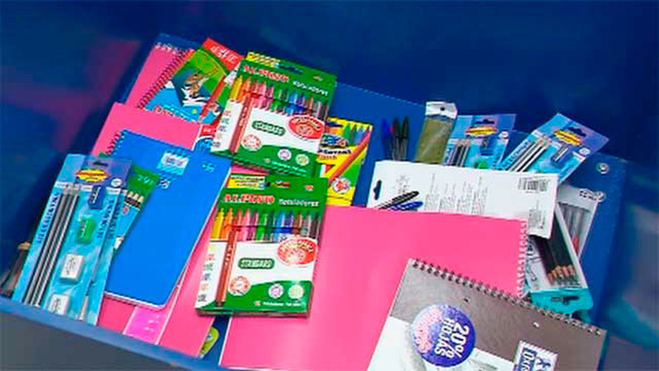 Metro de Madrid donará material escolar básico para familias sin recursos