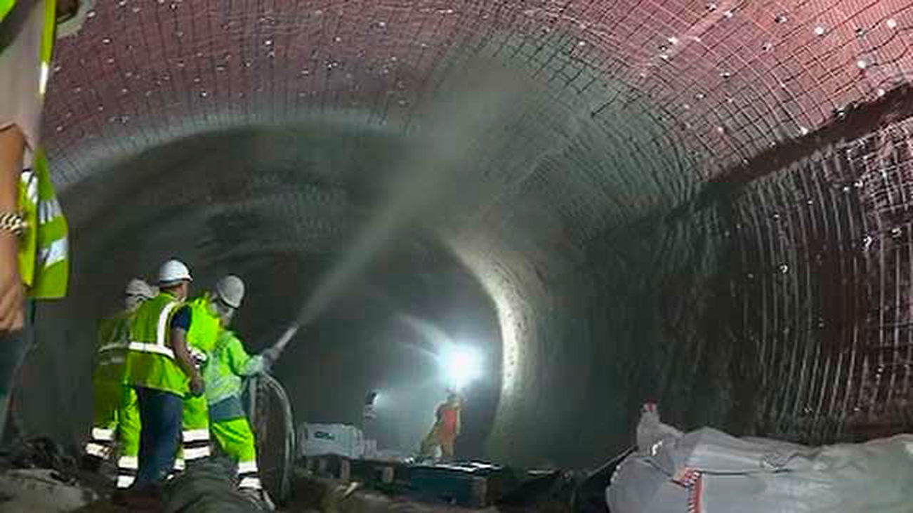 Las obras de la Línea 1 llegan a su ecuador con un 45% de ejecución