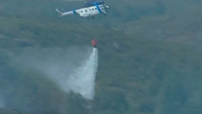 Se declara otro incendio en Galicia, en Orense ya han ardido 4000 hectáreas