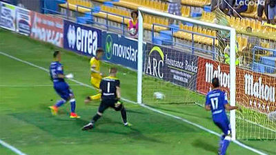 1-0. Un gol de Alejo le da el pase al Alcorcón ante el Getafe