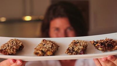 Barritas de cereales y frutos secos caseras