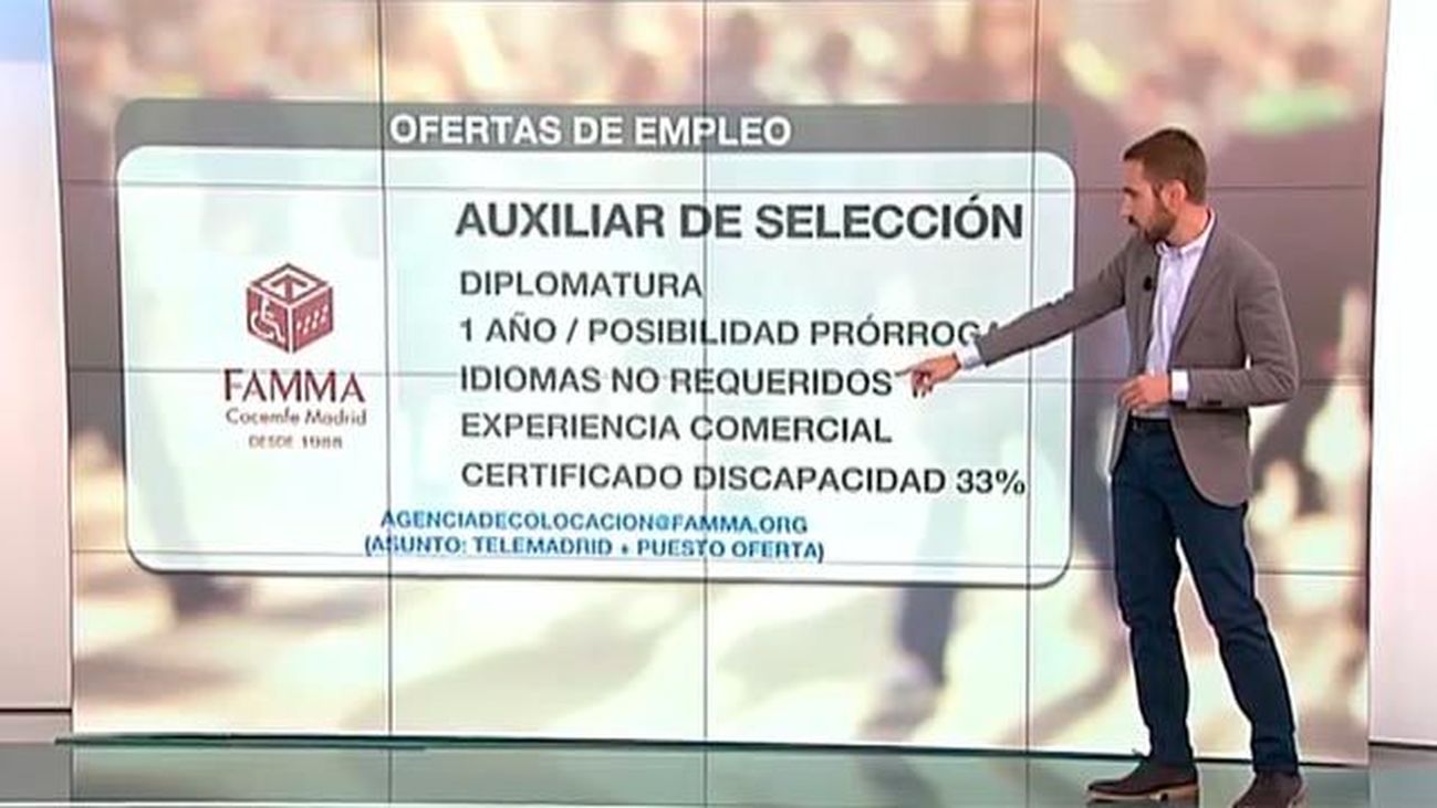 Ofertas de empleo en Madrid