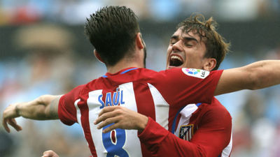 0-4. El Atlético destroza al Celta con una gran segunda parte