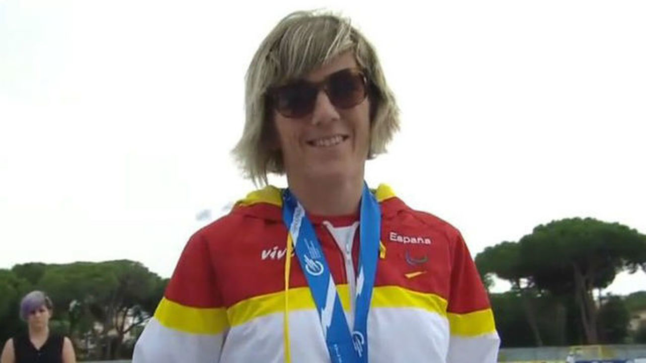 Izaskun Oses gana el bronce en los 1.500 metros clase T13