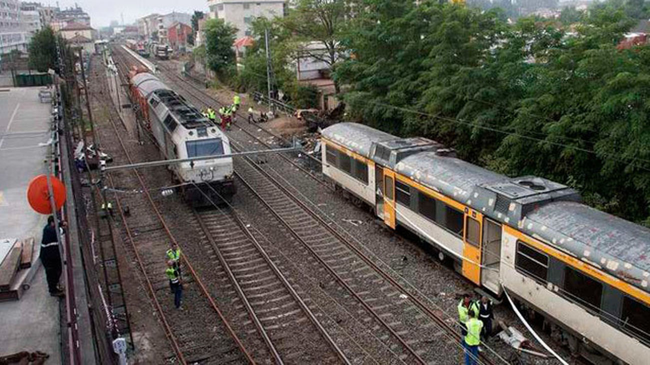 Restablecida la circulación en O Porriño tras la retirada de los vagones
