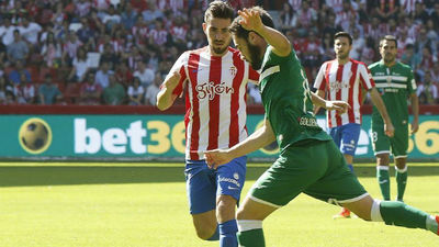 2-1. Un Leganés sin puntería cae ante el Sporting