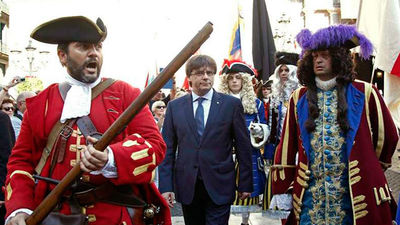 Puigdemont espera convocar "elecciones constituyentes" tras la Diada de 2017