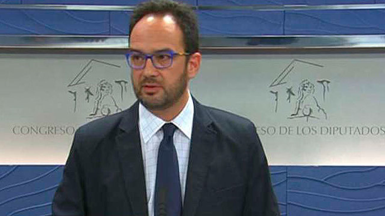 Antonio Hernando, portavoz del PSOE en el Congreso