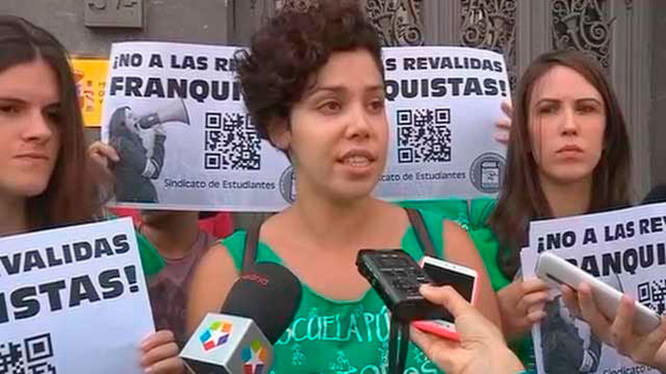 El Sindicato de Estudiantes convoca huelga el 26 de octubre contra las "reválidas franquistas"