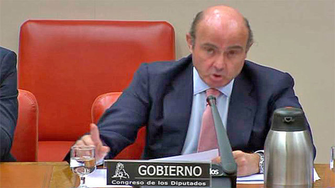 Luis de Guindos en el Congreso