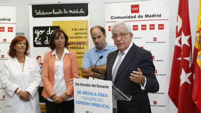 Madrid lidera la donación de médula con el 28 por ciento del total nacional