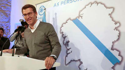 Los sondeos que dan mayoría al PP centran los mítines y Feijóo pide seguridad