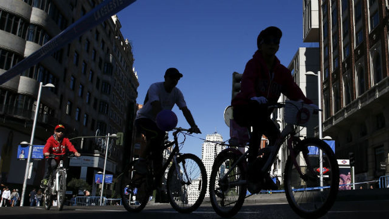 Vivir Madrid sobre dos ruedas