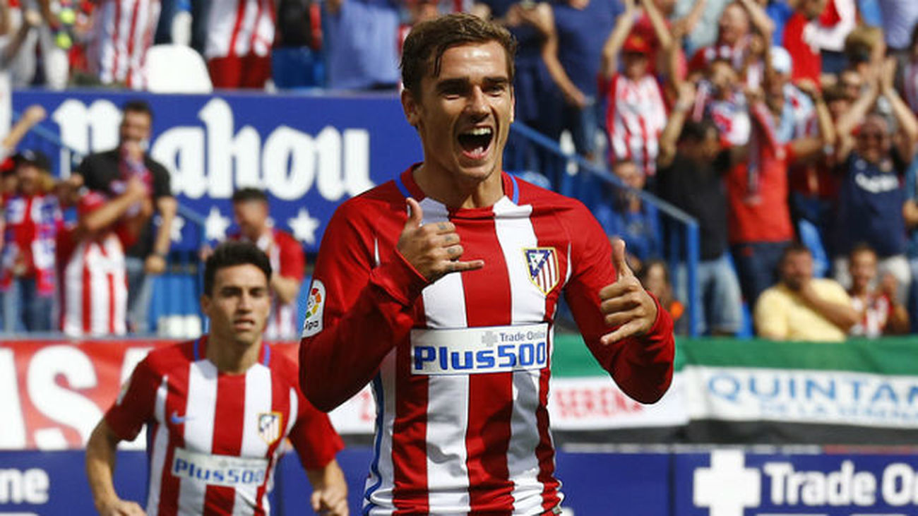 5-0. Griezmann y Gameiro desatan al Atlético ante el Sporting