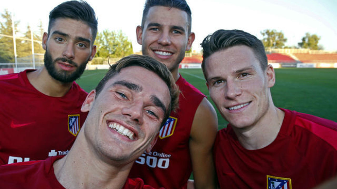 Simeone prueba con un ataque Griezmann-Gameiro-Carrasco