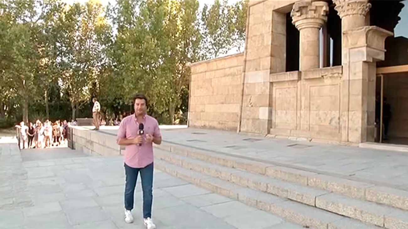 El Templo de Debod vuelve a abrir sus puertas a los madrileños