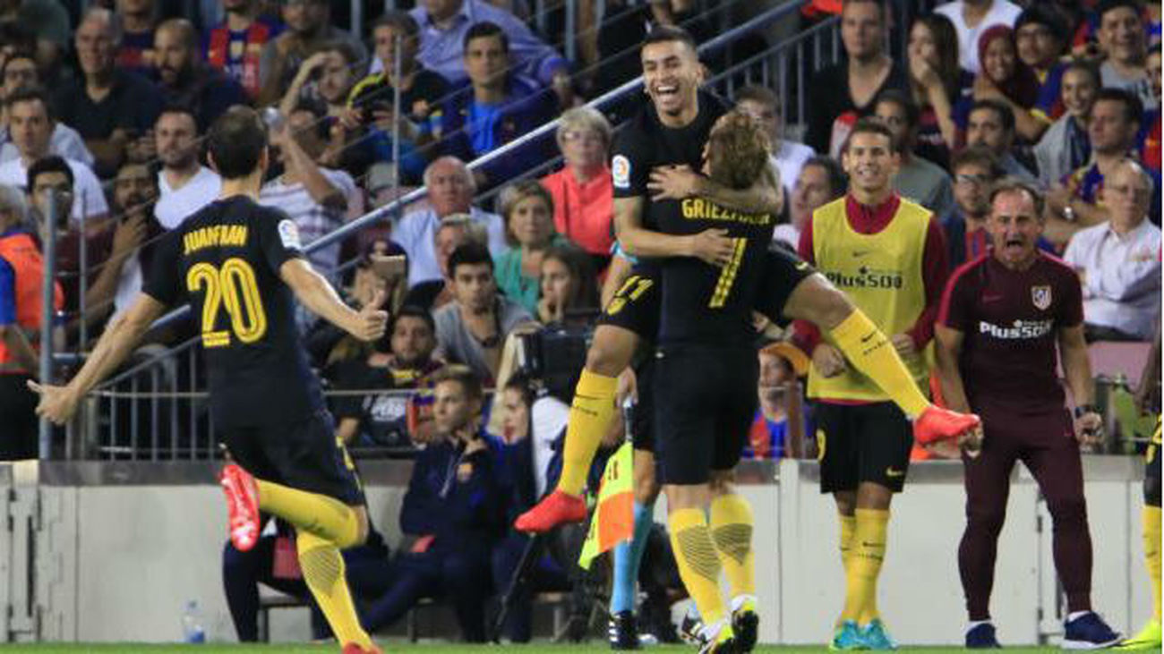1-1. El Atlético saca un punto de oro del Camp Nou