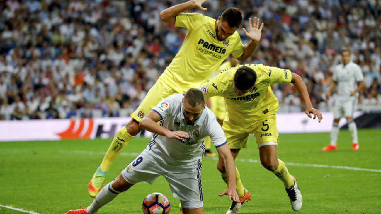 1-1. El Real Madrid tropieza ante un ultradefensivo Villarreal
