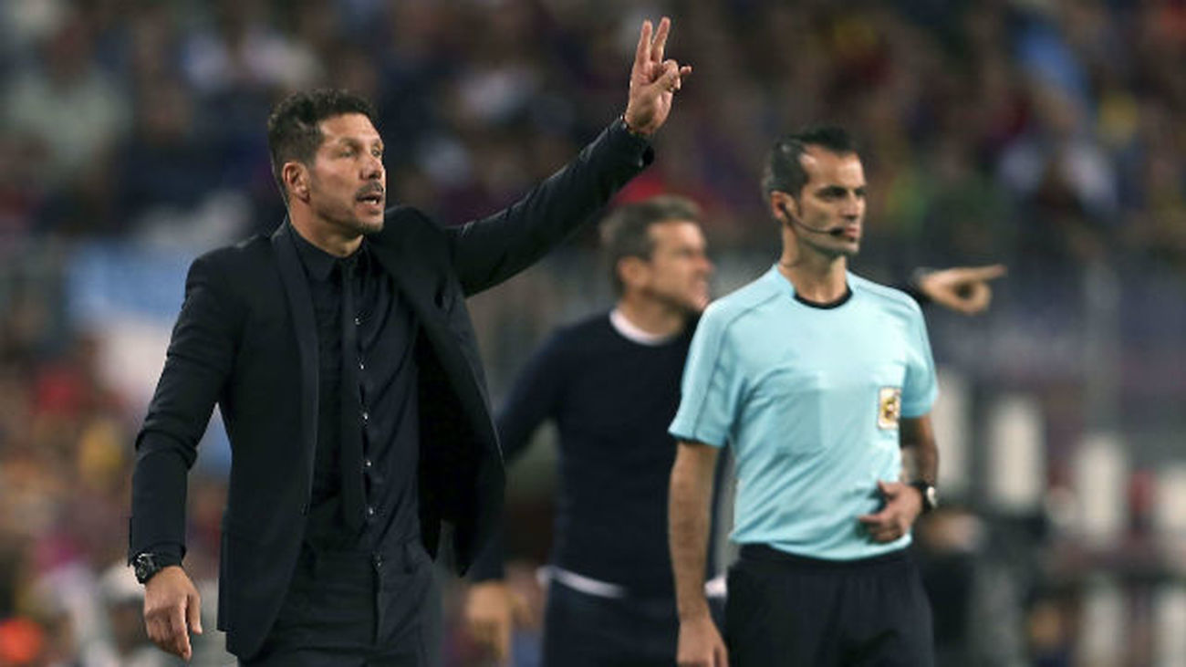 Simeone: "Estamos creciendo"
