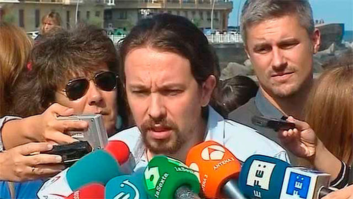 Pablo Iglesias: "Se imponen en el PSOE los partidarios de dar el gobierno al PP"