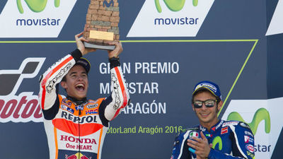 GP Aragón: Márquez reina en Alcañiz y afianza su ventaja