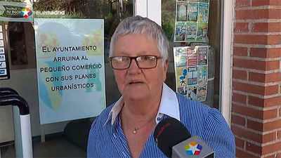 Protestas en Torrelodones por las obras municipales en el centro