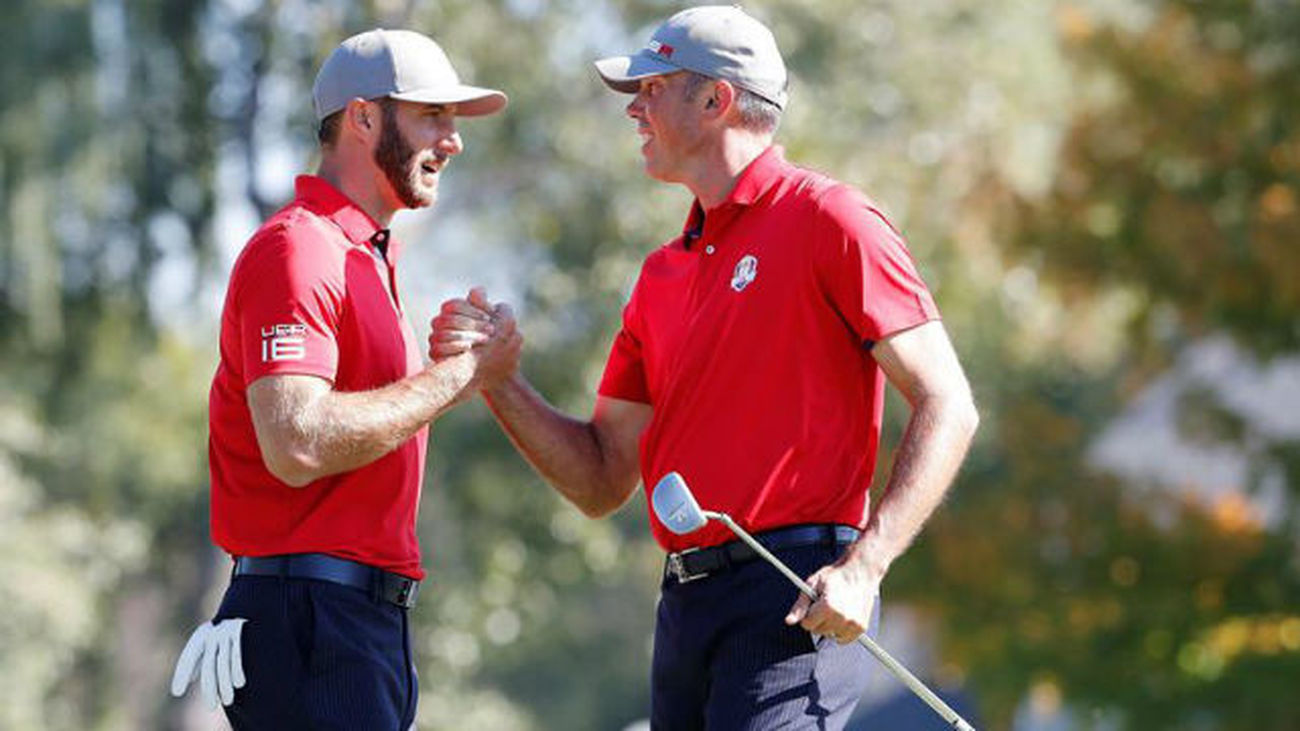 Dustin Johnson y Matt Kuchar