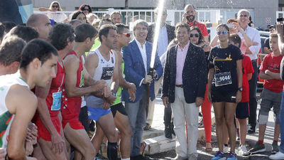Bomberos de la Comunidad recuerdan a compañeros fallecidos con una carrera