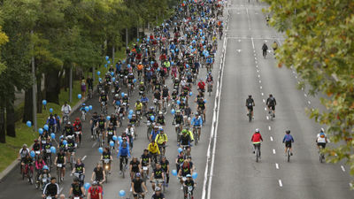Madrid celebra la Fiesta de la bicicleta