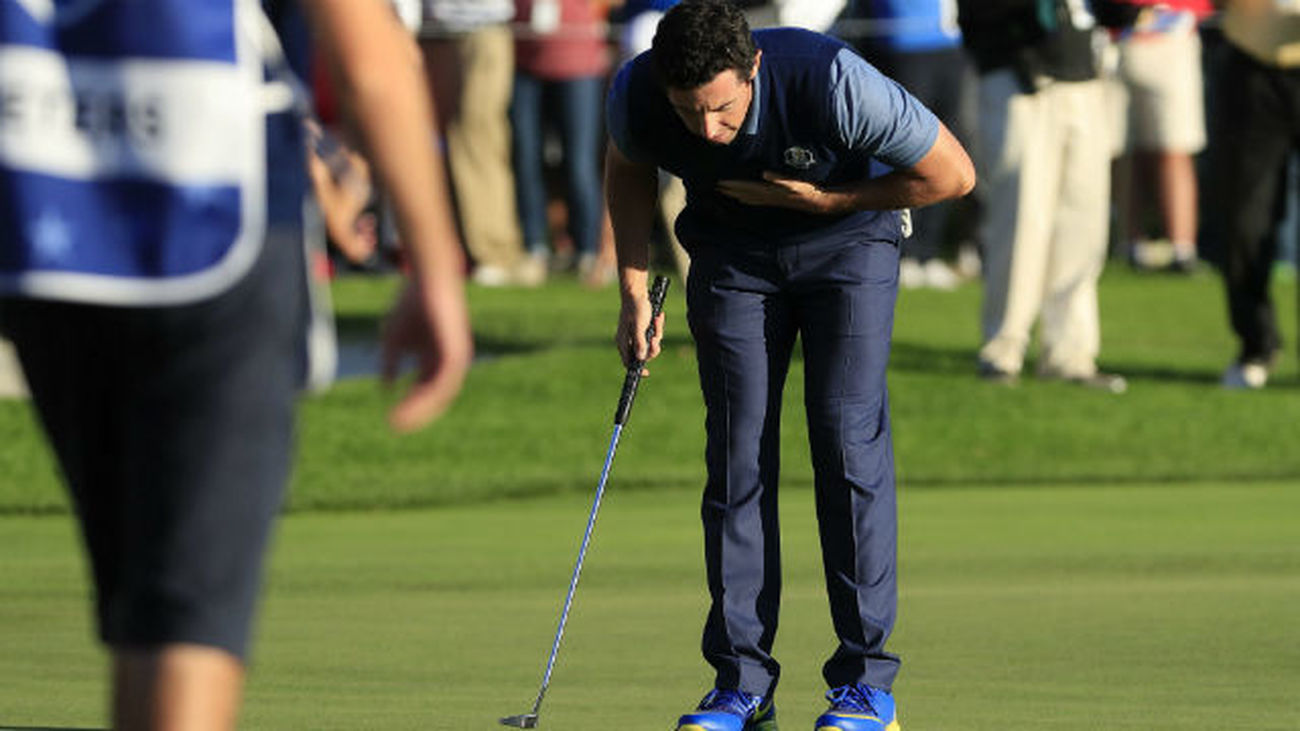 Ryder Cup: Europa devuelve el golpe a Estados Unidos (5-3)