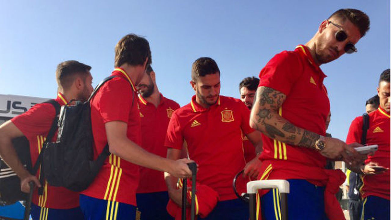 España aterriza en Turín