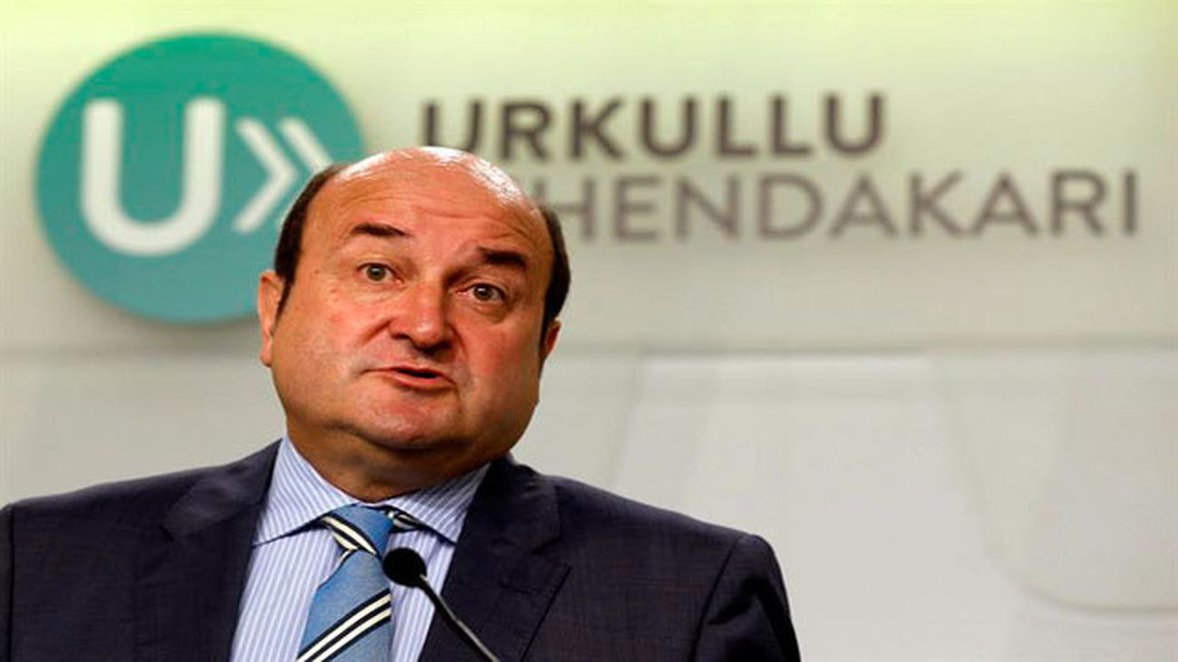 El presidente del Euskadi Buru Batzar del PNV, Andoni Ortuzar