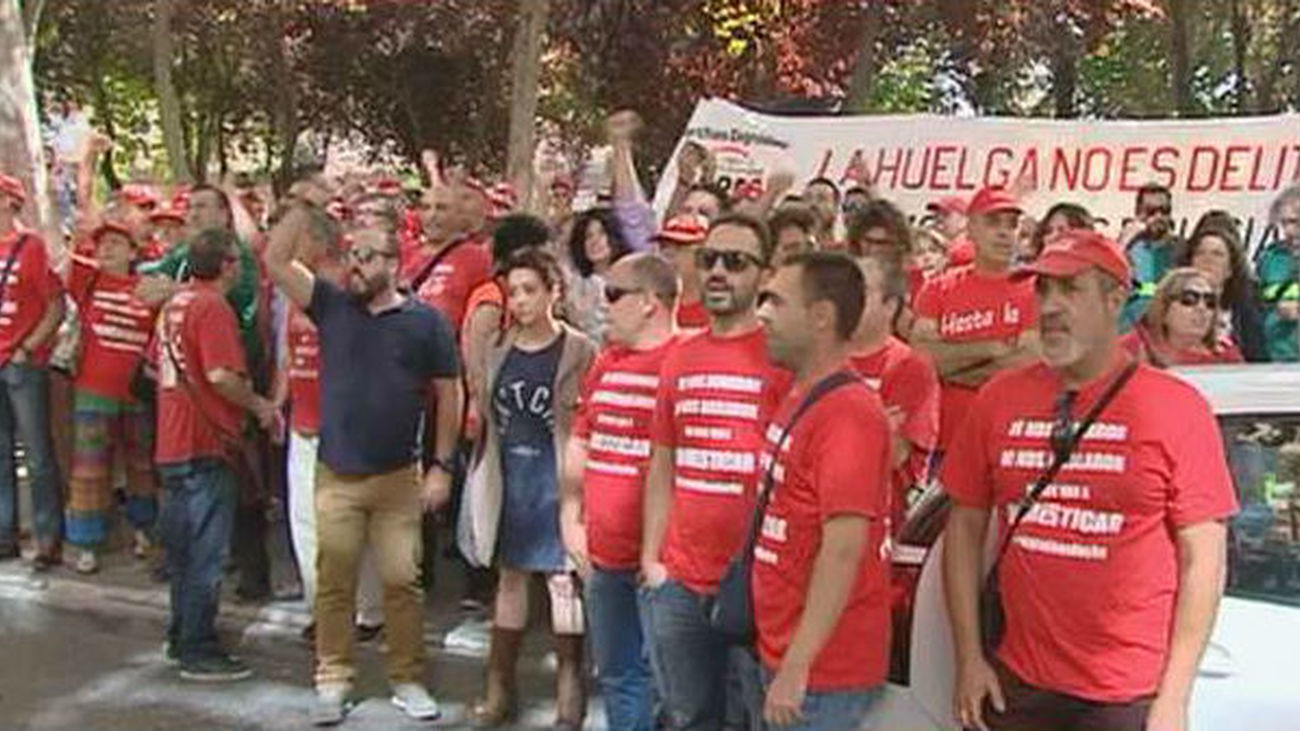 Maniestación ante juicio Coca Cola
