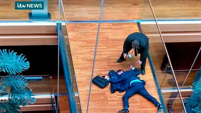Un eurodiputado británico del UKIP se desmaya tras un altercado en una reunión de su partido