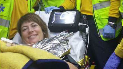 Da a luz en la M30 atendida por su pareja, con la ayuda del SAMUR