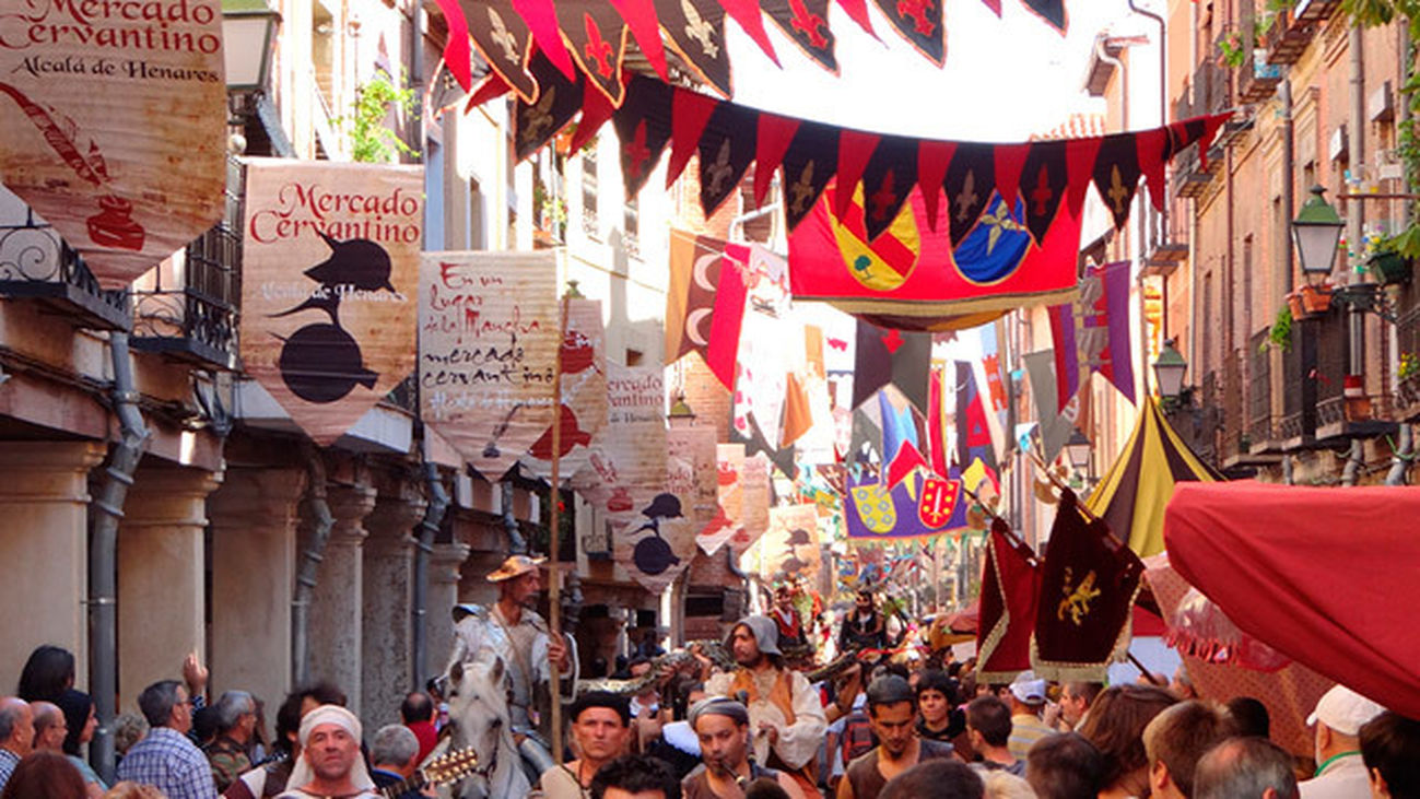 La semana cervantina de Alcalá y el enoturismo, ofertas culturales de la Comunidad esta semana