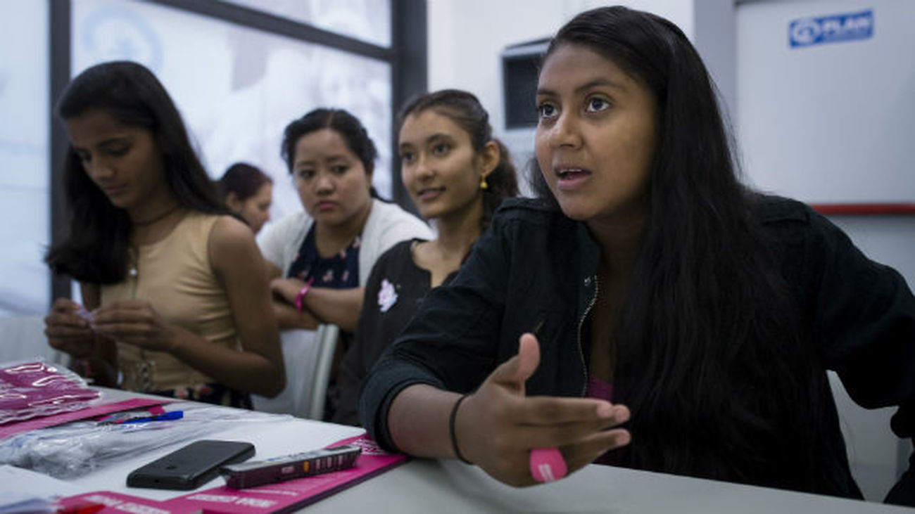 Las niñas toman el poder para cambiar el mundo