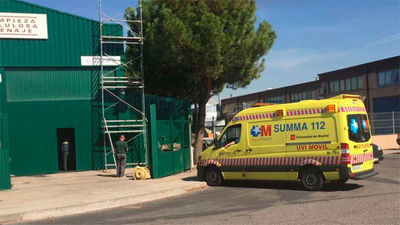 Herido grave un trabajador en Ciempozuelos tras precipitarse desde 10 metros