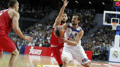 83-65. El Madrid arranca la Euroliga con un recital de Llull ante Olympiacos