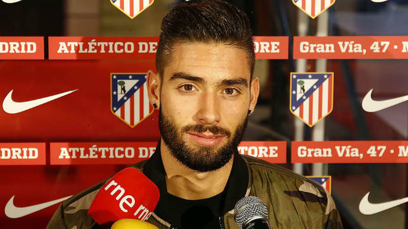 Carrasco: "Ojalá pueda estar más que hasta 2020 en el Atlético"