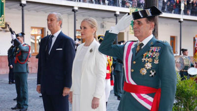 Cifuentes asiste a la celebración de la patrona de la Guardia Civil en Madrid