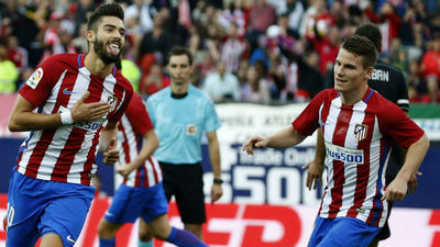 7-1. El Atlético se ensaña con el Granada y sigue líder