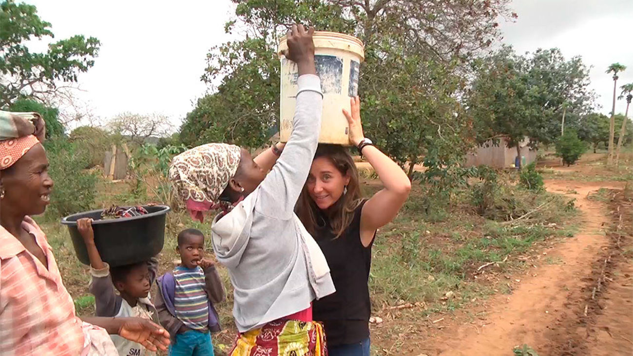 Alejandra, un puntal de Madre Coraje en Mozambique