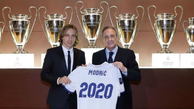 Modric, tras firmar hasta 2020: "Mi idea es retirarme aquí"