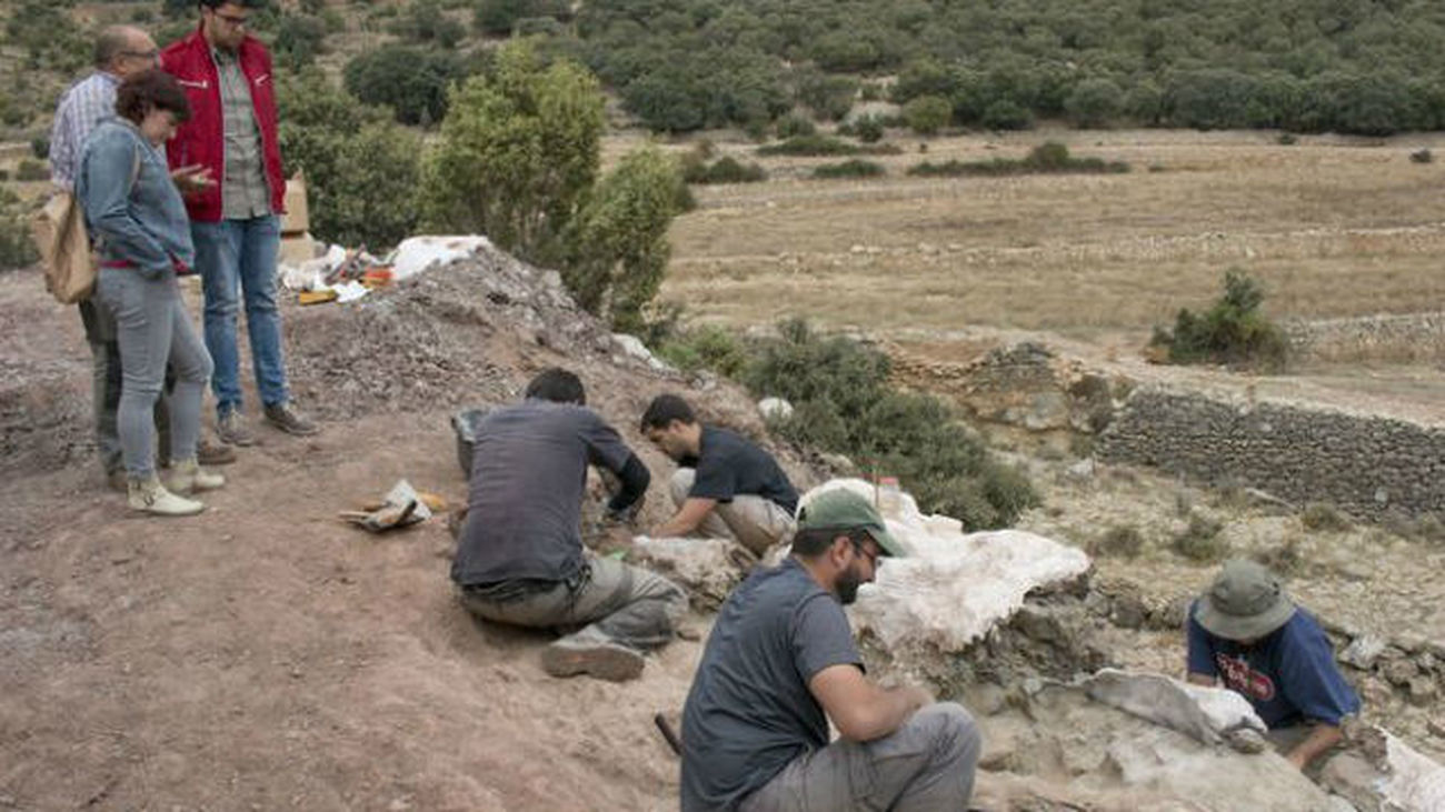 Descubierto un nuevo yacimiento de dinosaurios en Castellón