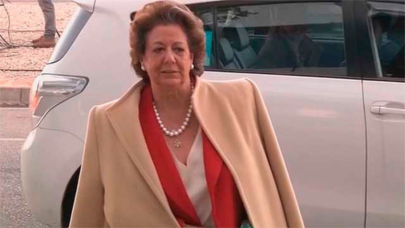 El Supremo cita a Rita Barberá como imputada para el 21 de noviembre