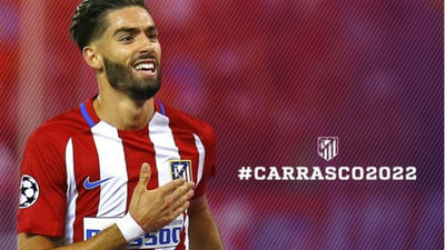 Carrasco, rojiblanco hasta 2022